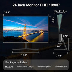 MINIFIRE Monitor 24'' + Speaker FHD IPS MF24X3AL
