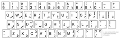 Arabic Keyboard Stickers
