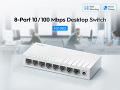 Cudy FS108D Desktop Switch 10/100 Mbps