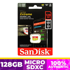 micro Sd Card 128GB Sandisk Extreme