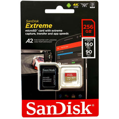 micro Sd Card 256GB Sandisk Extreme