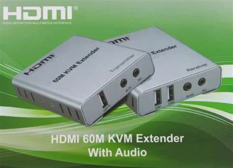 HDMI Extender 60 KVM With Audio