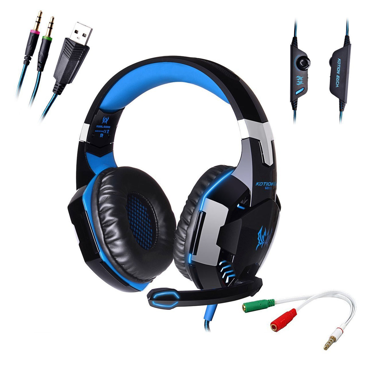 Headset Gaming pro G2000